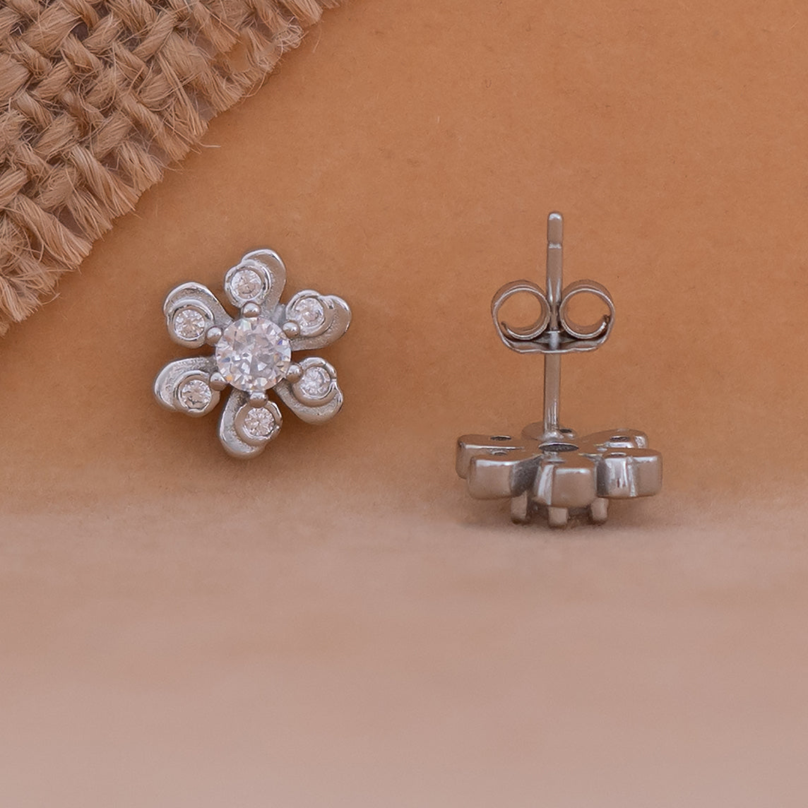 Silver Stud Earrings