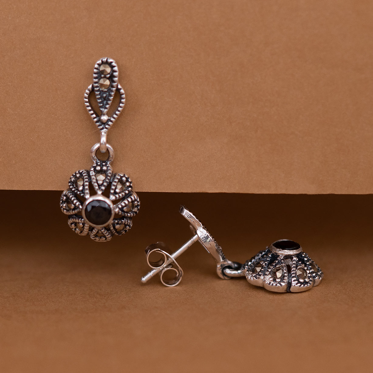 Floral Drop Earrings