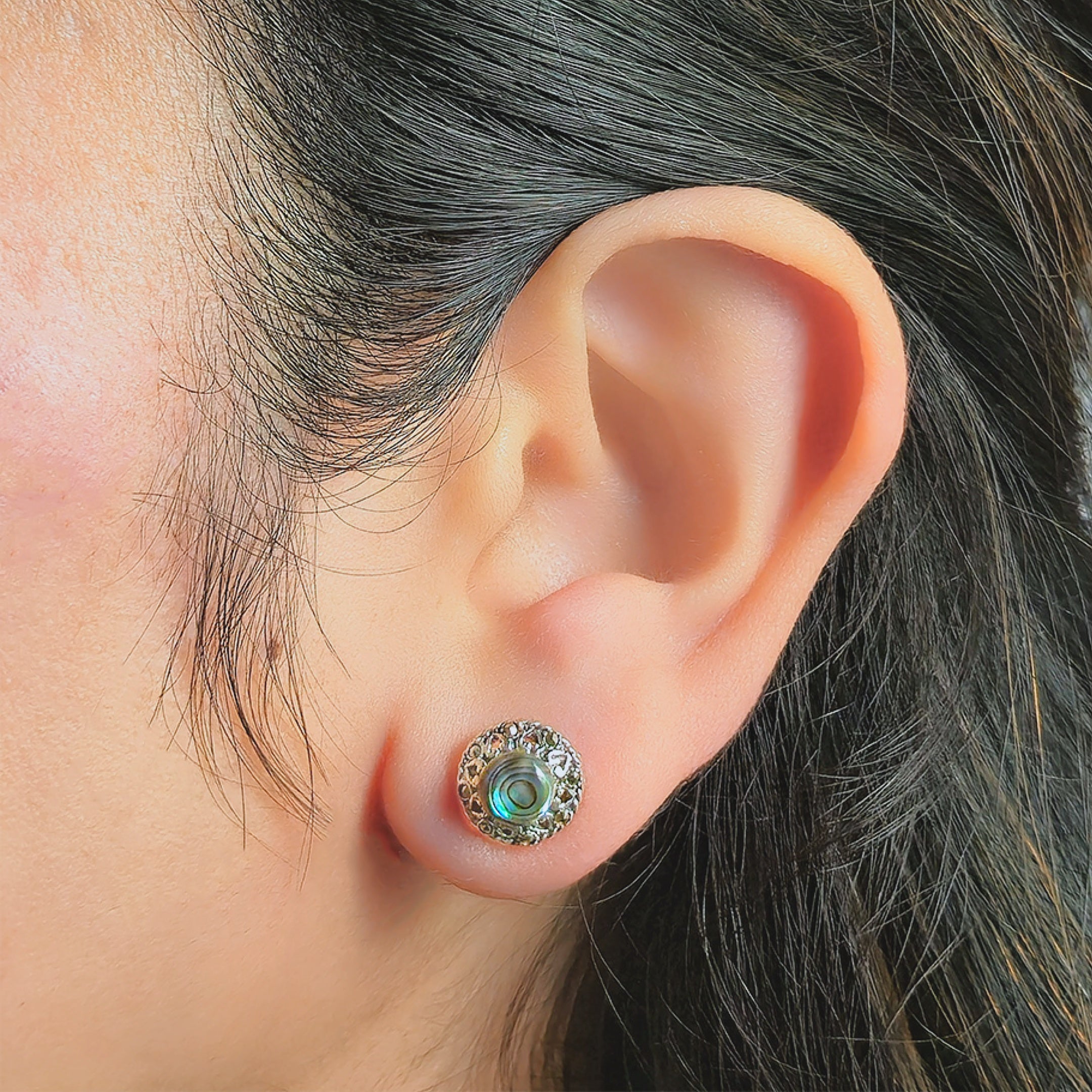 Shell Stud Earrings