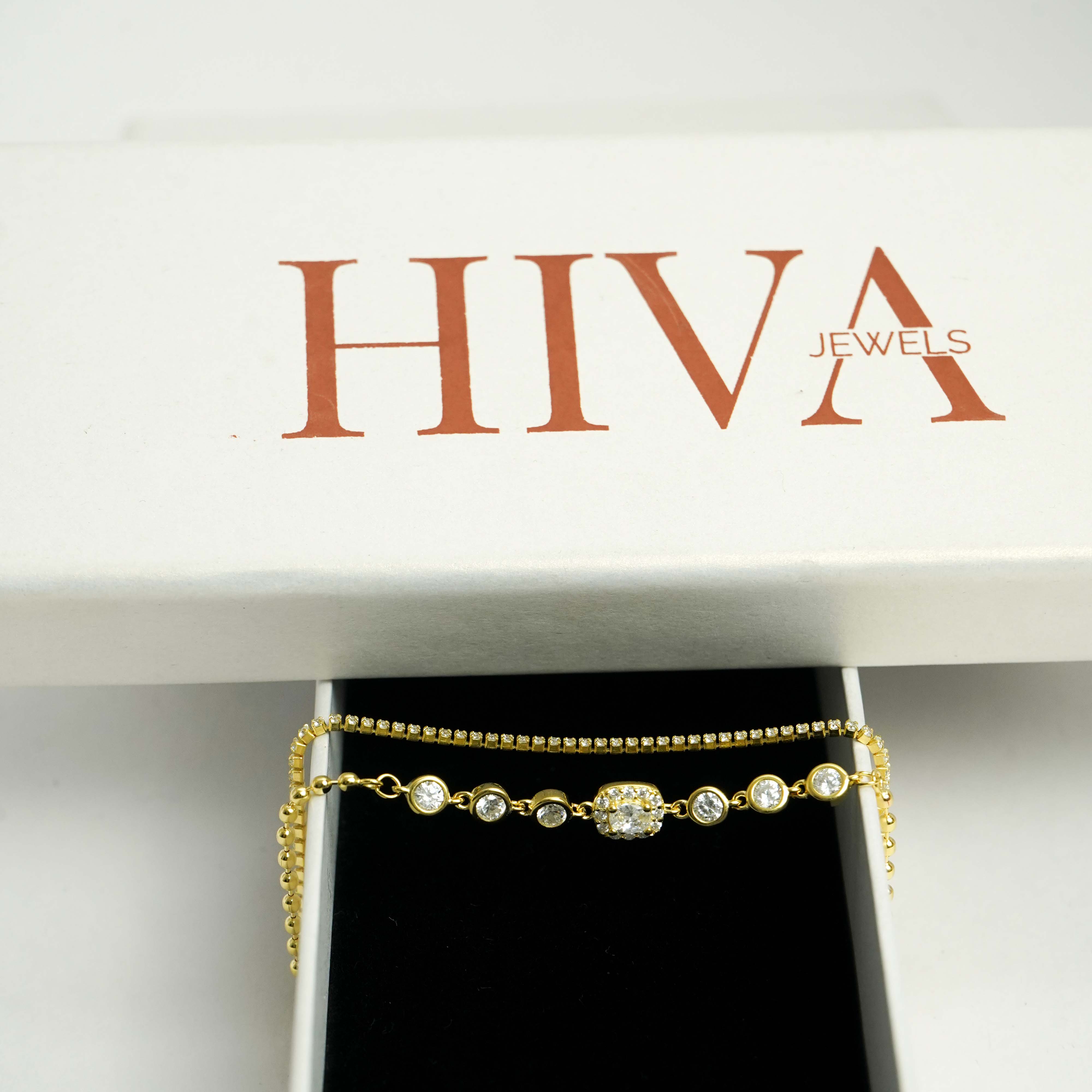 Queen’s Spark Bracelet - Gold Plated