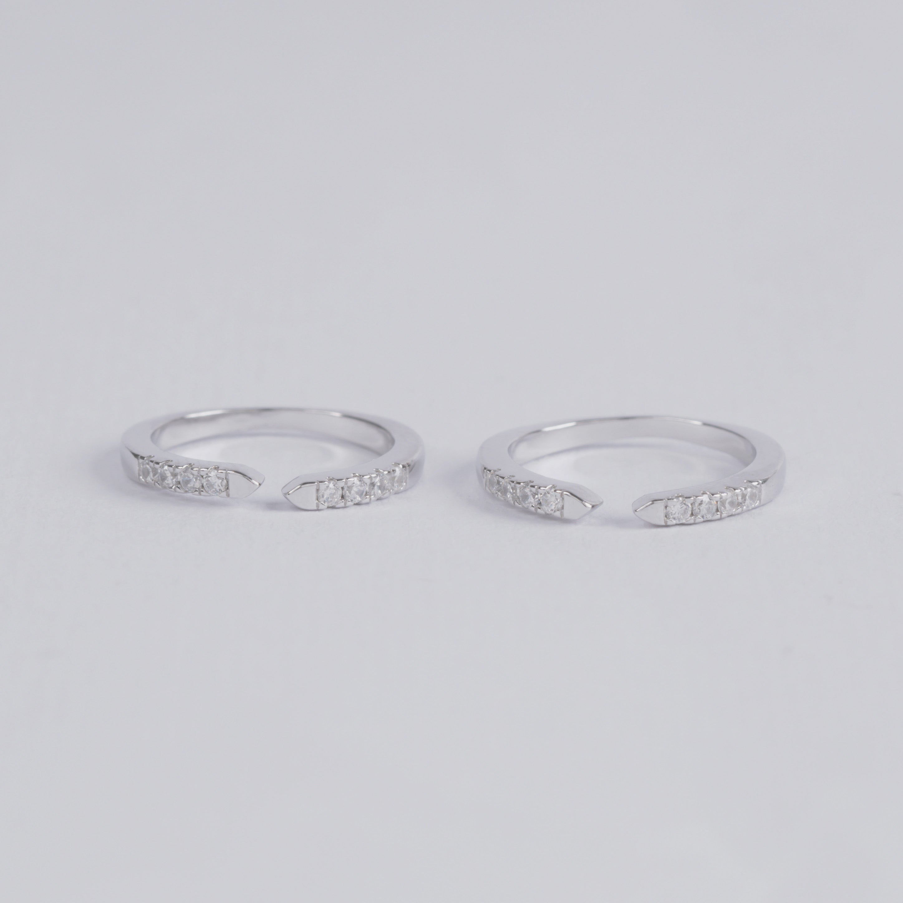 Silver Stone Toe Ring