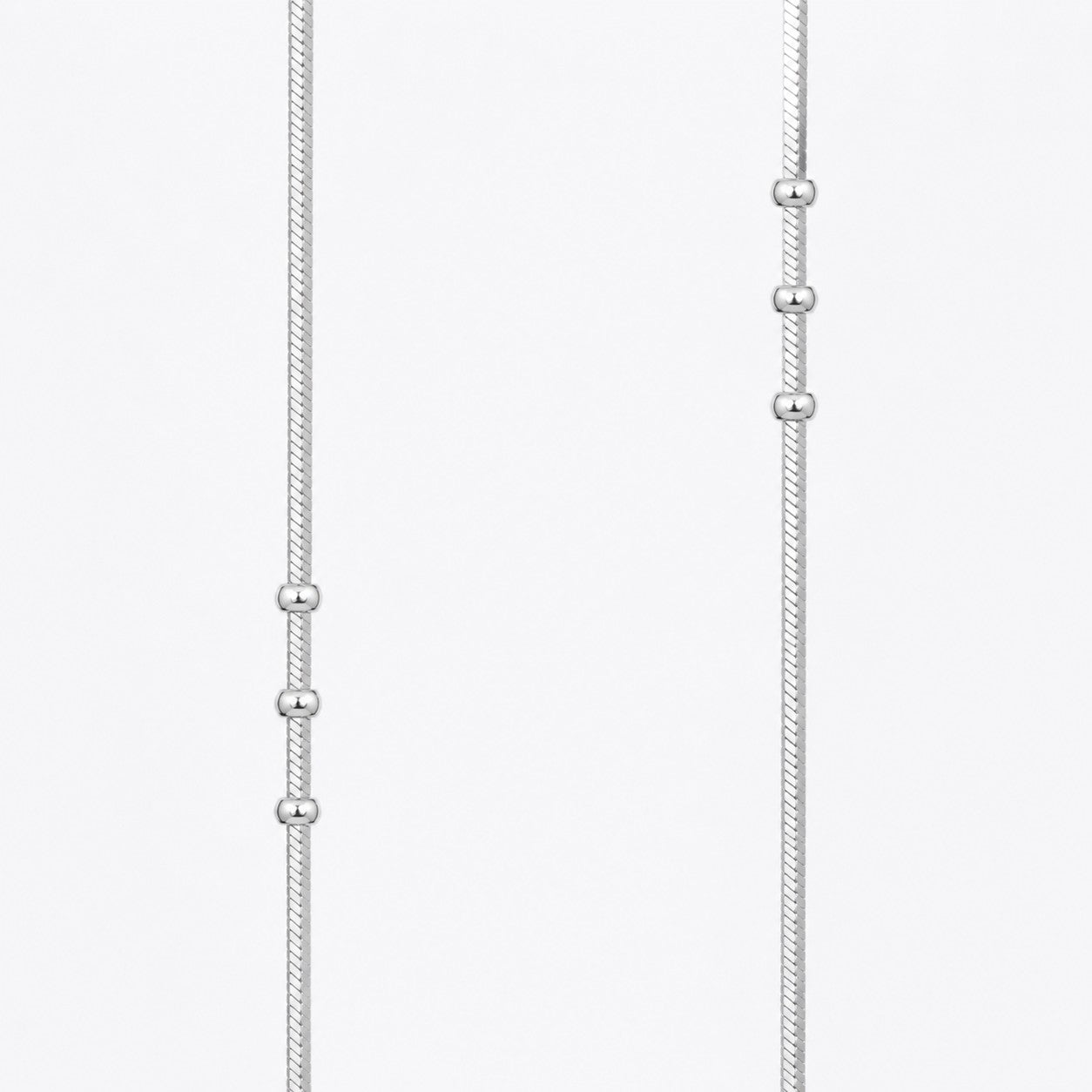 Flat Beaded Anklet (Pair)