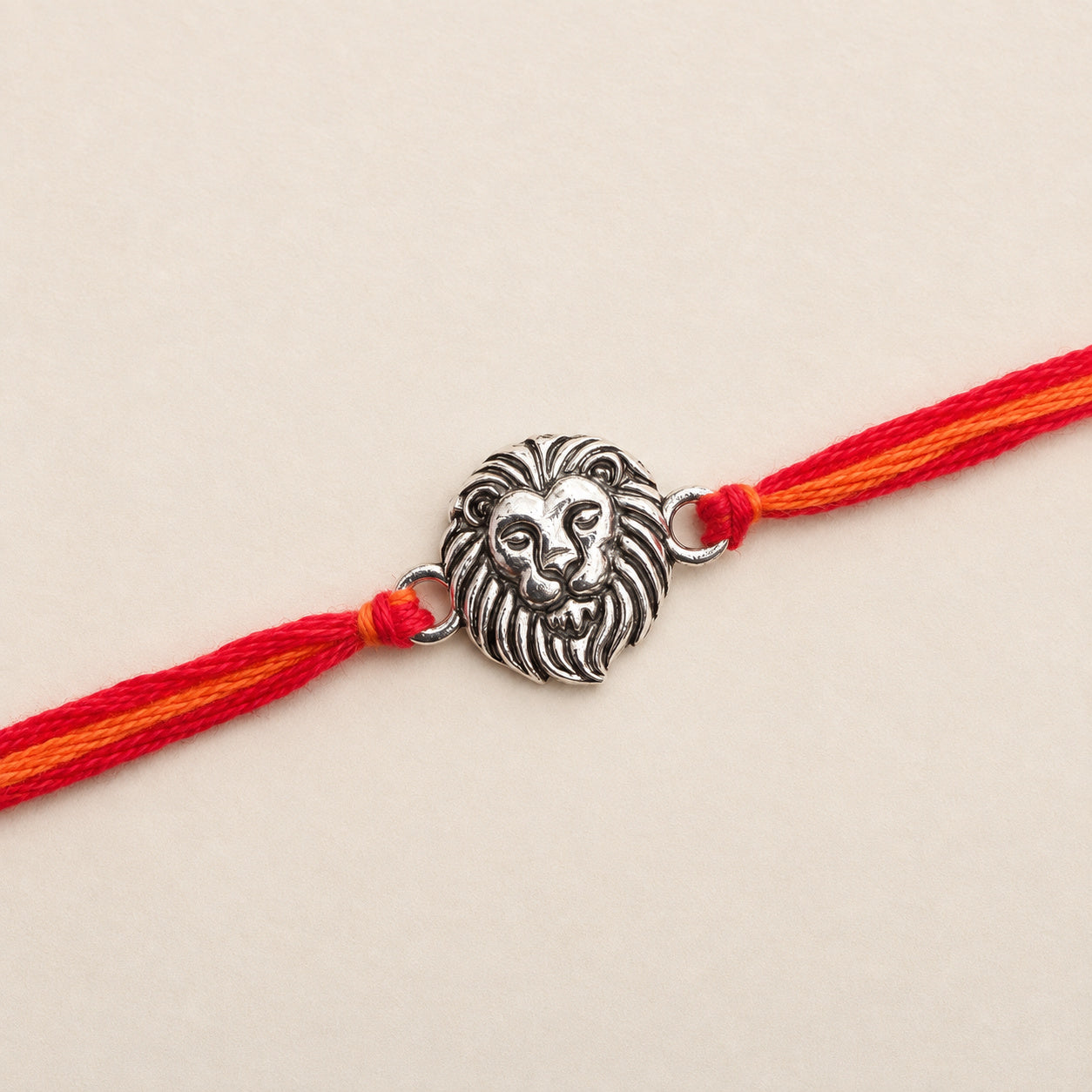 Lion 925 Silver Rakhi