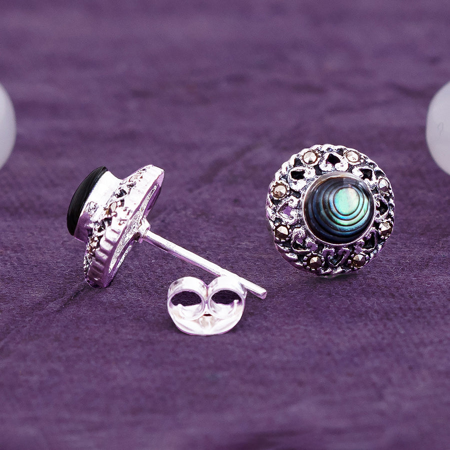 Shell Stud Earrings