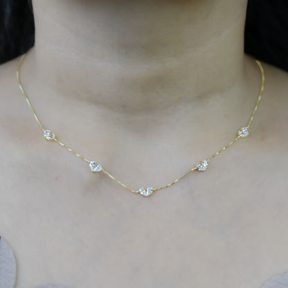 Starlit Hearts Necklace