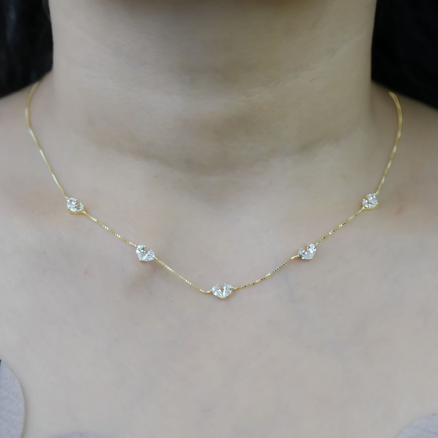 Starlit Hearts Necklace
