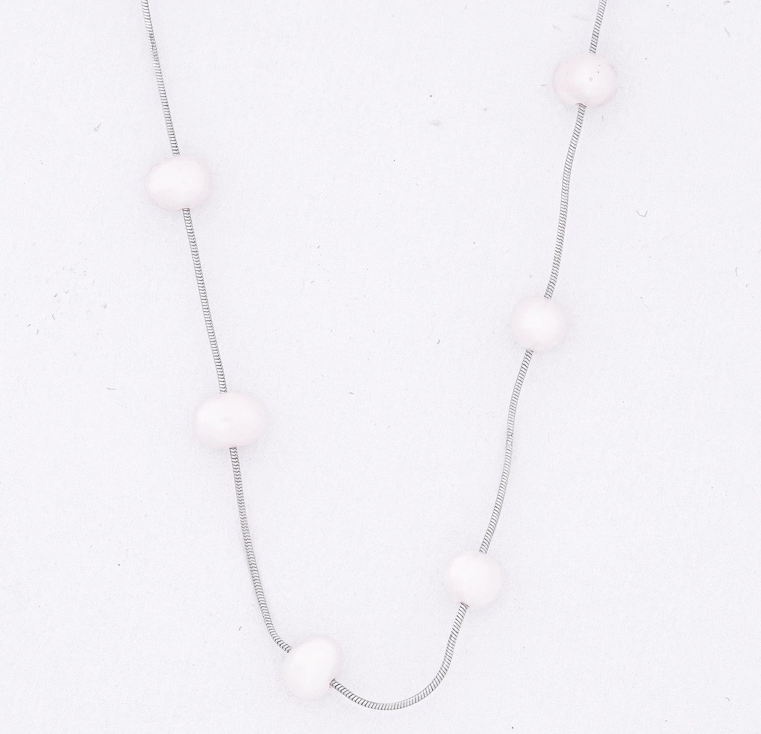 Pearl Necklace With Earrings