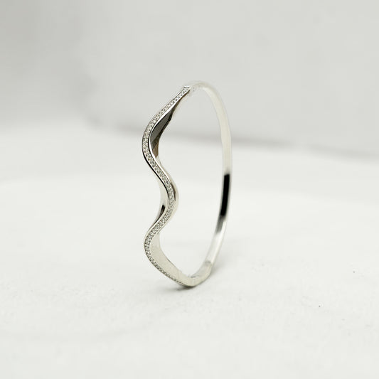Wave Crystal Bracelet