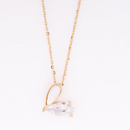 Twin Hearts Necklace
