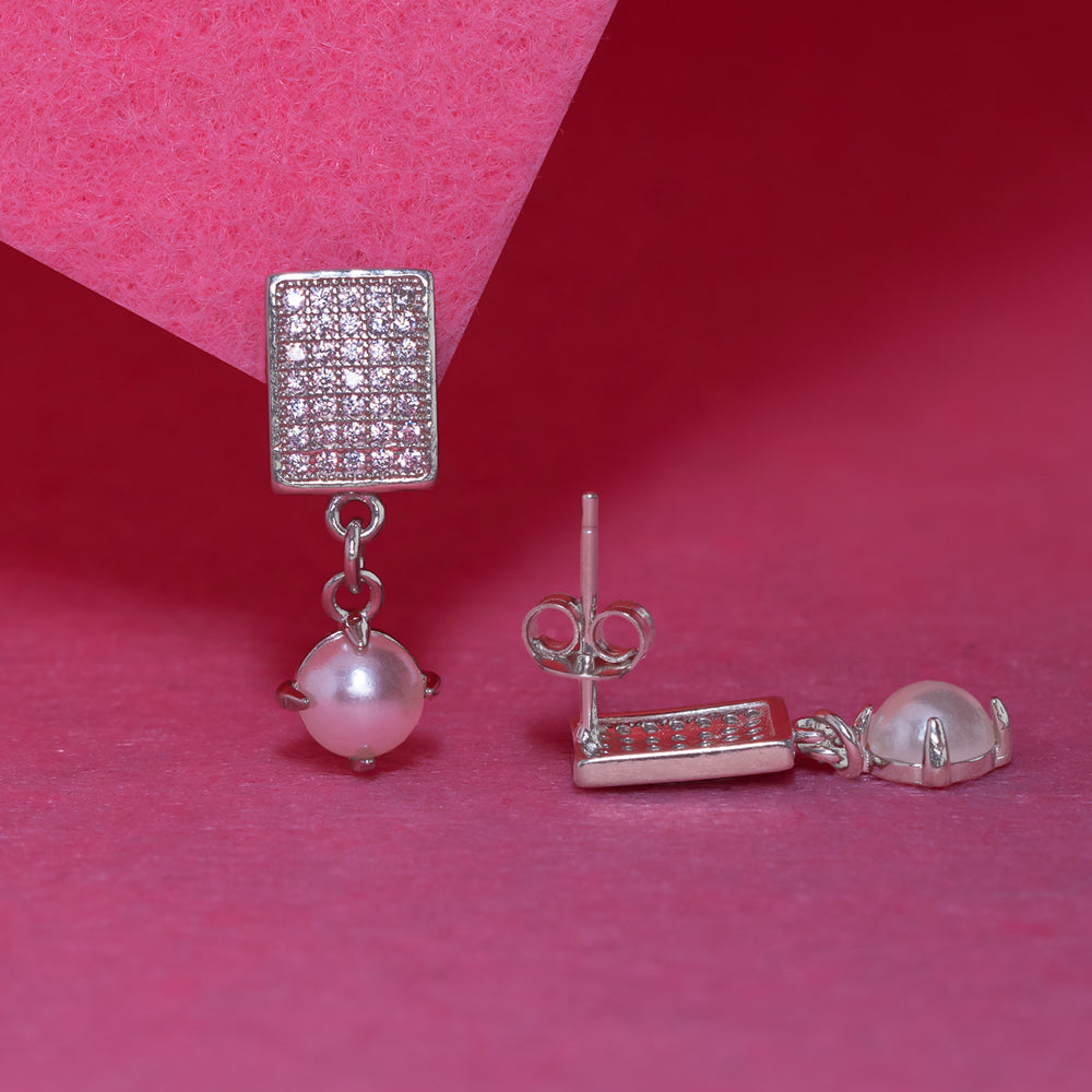 Elegance Pearl Drop Earrings