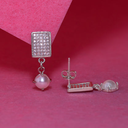 Elegance Pearl Drop Earrings