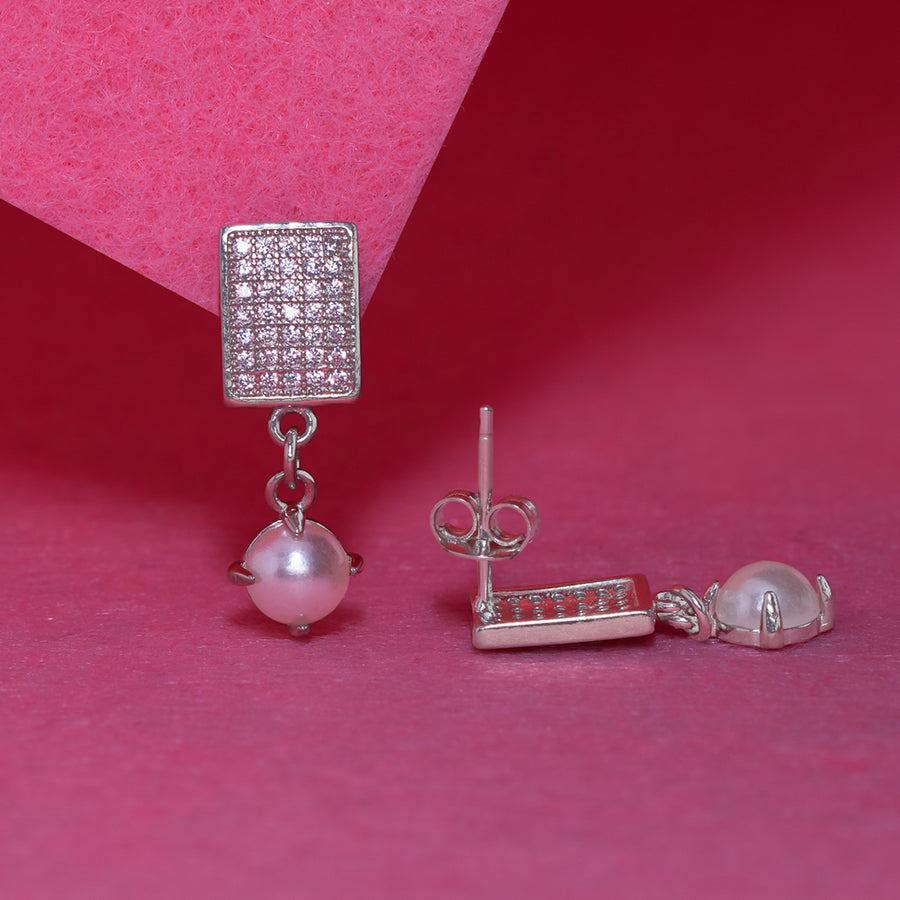 Elegance Pearl Drop Earrings