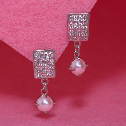 Elegance Pearl Drop Earrings