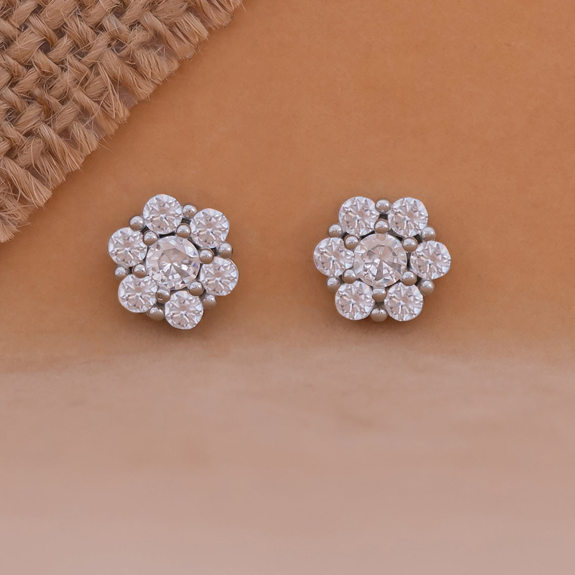 Silver Stud Earrings