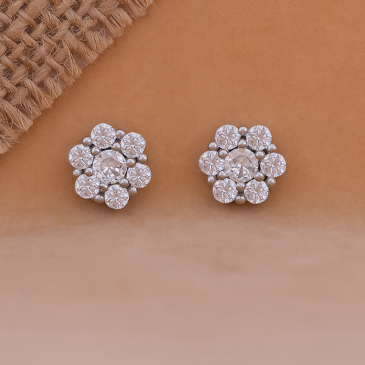 Silver Stud Earrings