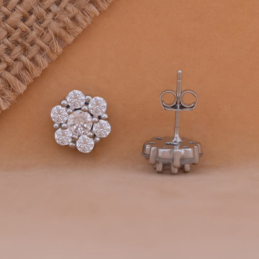 Silver Stud Earrings