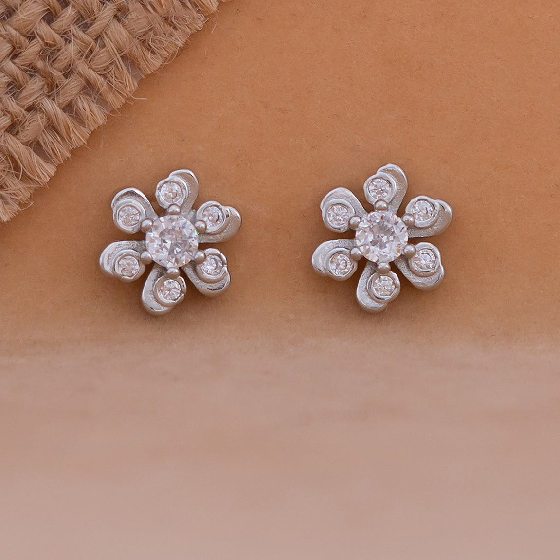 Silver Stud Earrings