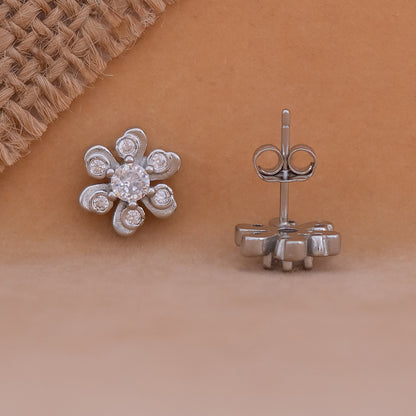 Silver Stud Earrings