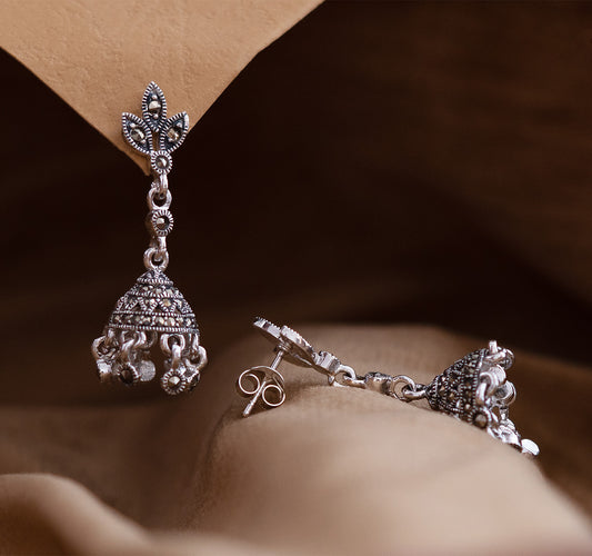 Jhumka-Style Dangle Earrings