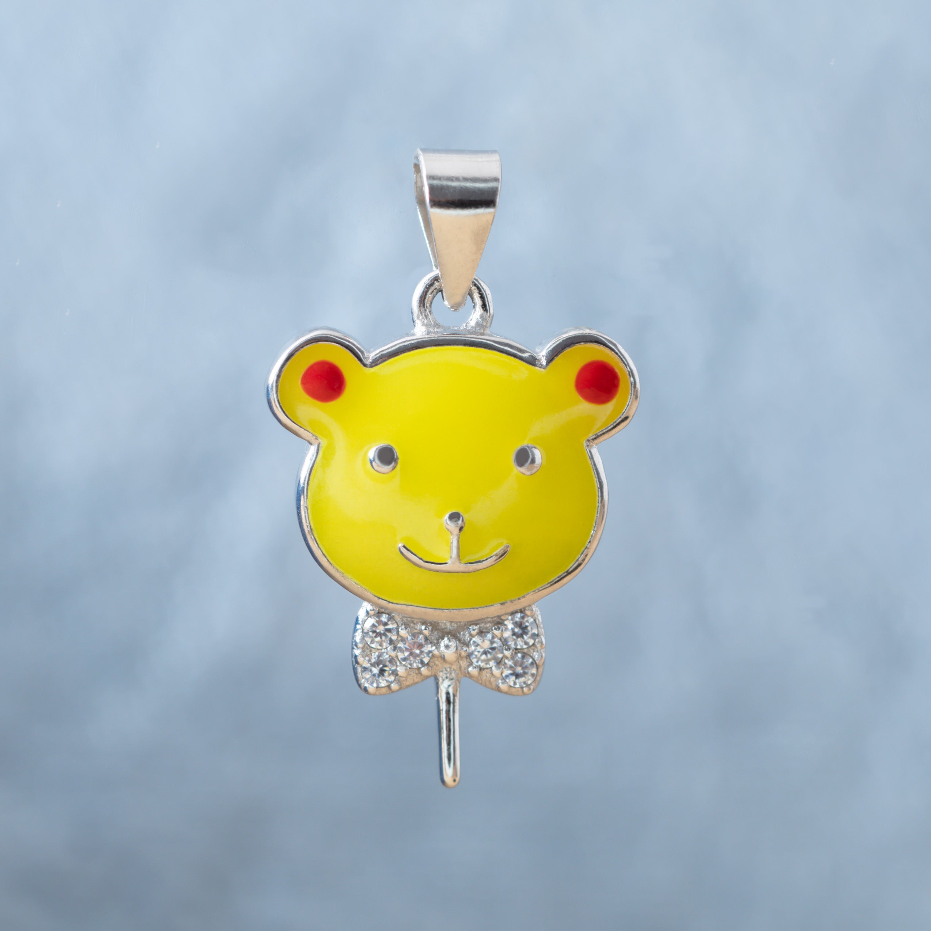 Teddy Enamel Pendant