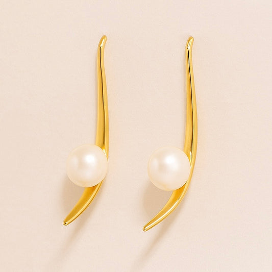 Pearl Dangle Earrings