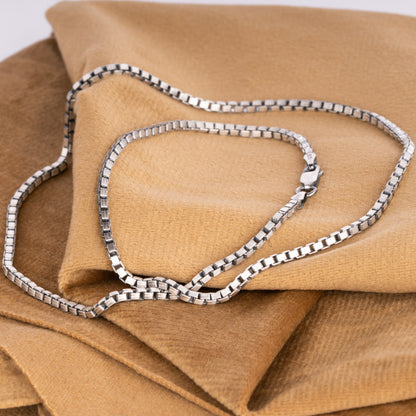 925 Silver Box Chain