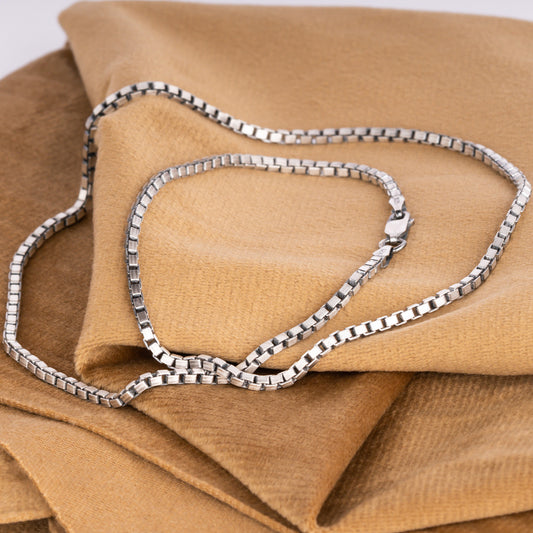925 Silver Box Chain