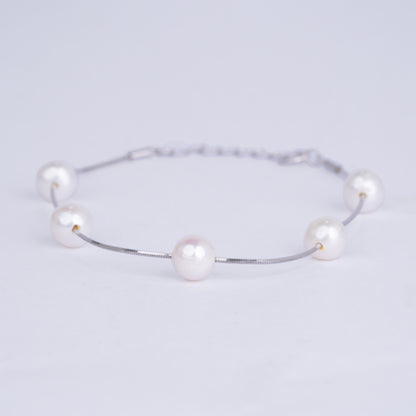 White Pearls Bracelet