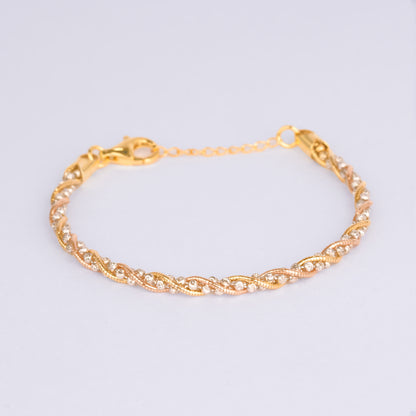 Twisted Rope-Style Bracelet
