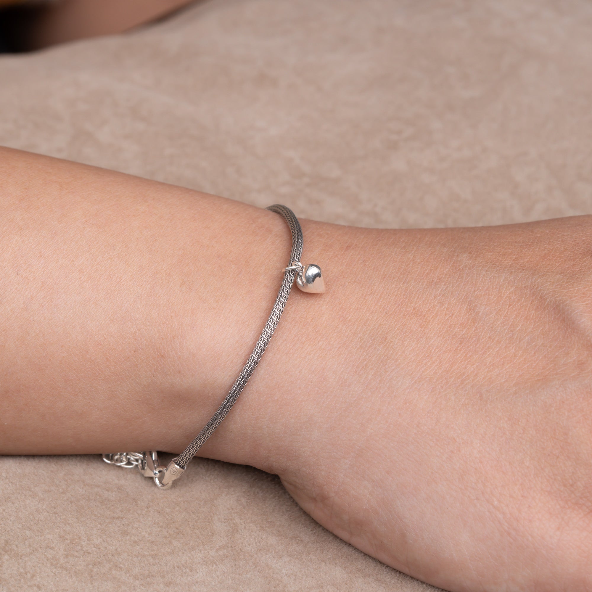 Minimalist Heart Bracelet