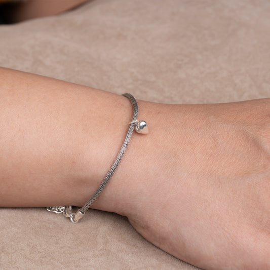 Minimalist Heart Bracelet