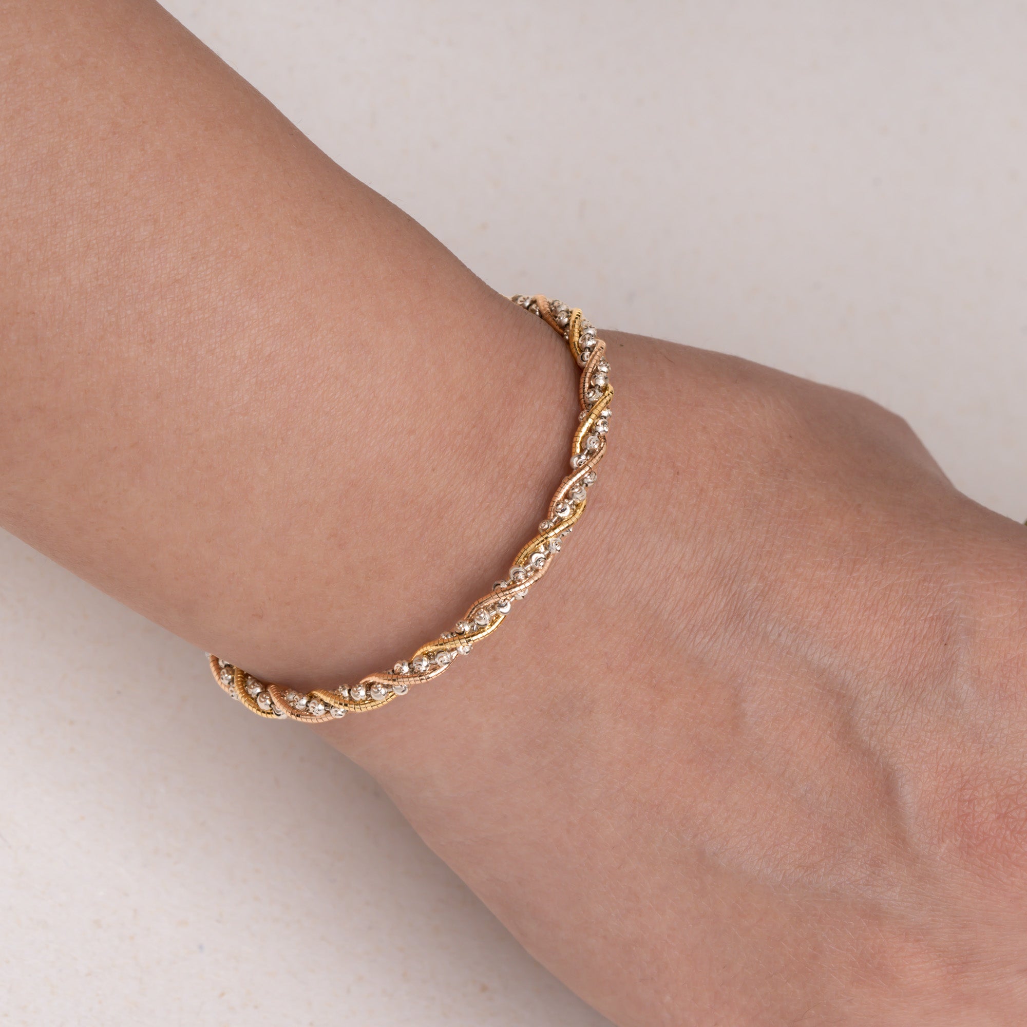 Twisted Rope-Style Bracelet