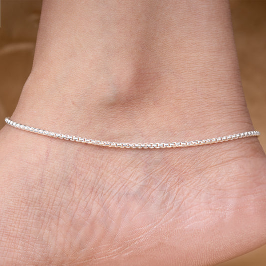 Box Link Anklet