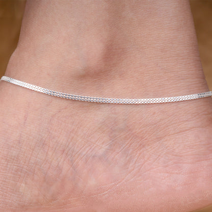 Box Chain Anklet