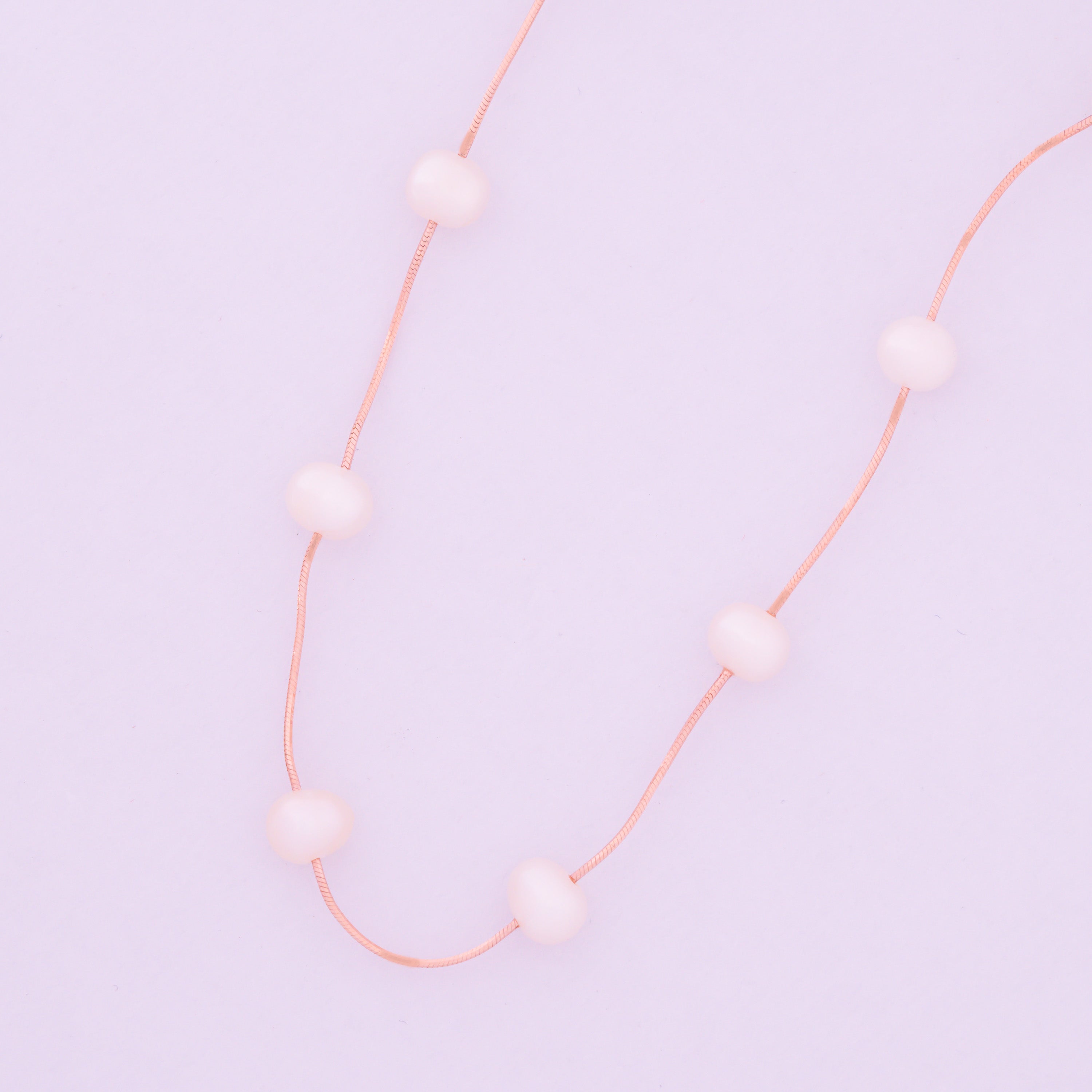 Pearl Necklace With Earrings