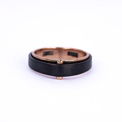 Bolt Dual-Tone Band Ring