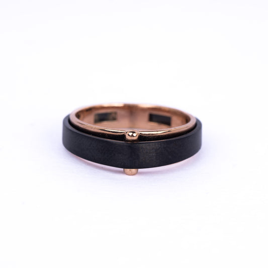 Bolt Dual-Tone Band Ring