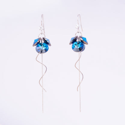 Deep Sea Glow Dangle Earrings
