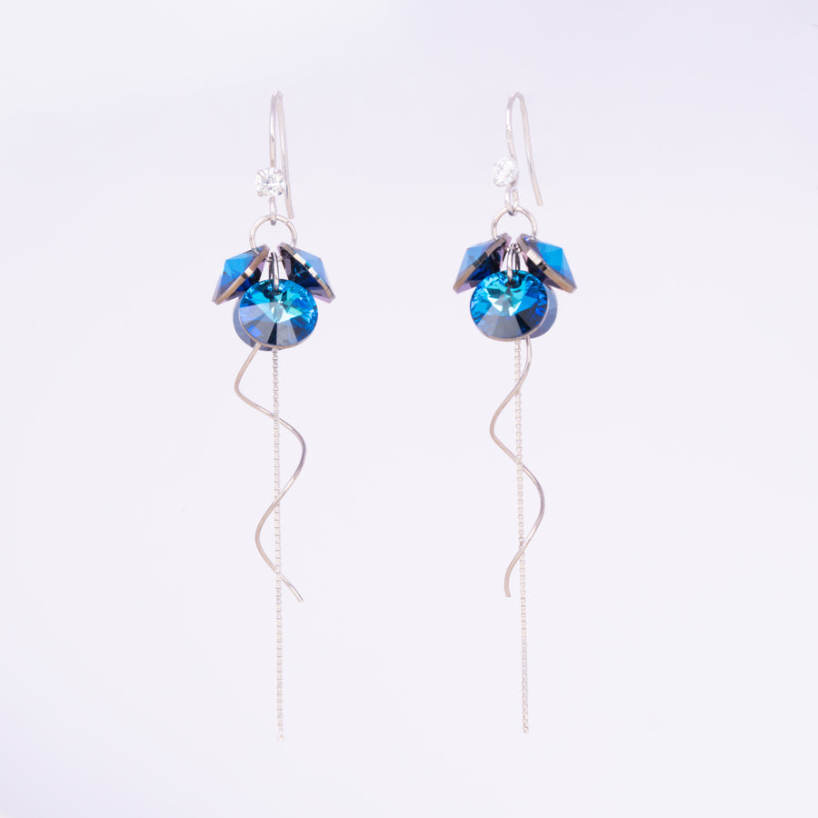 Deep Sea Glow Dangle Earrings