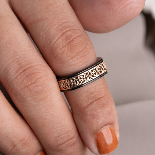 Filigree Band Ring