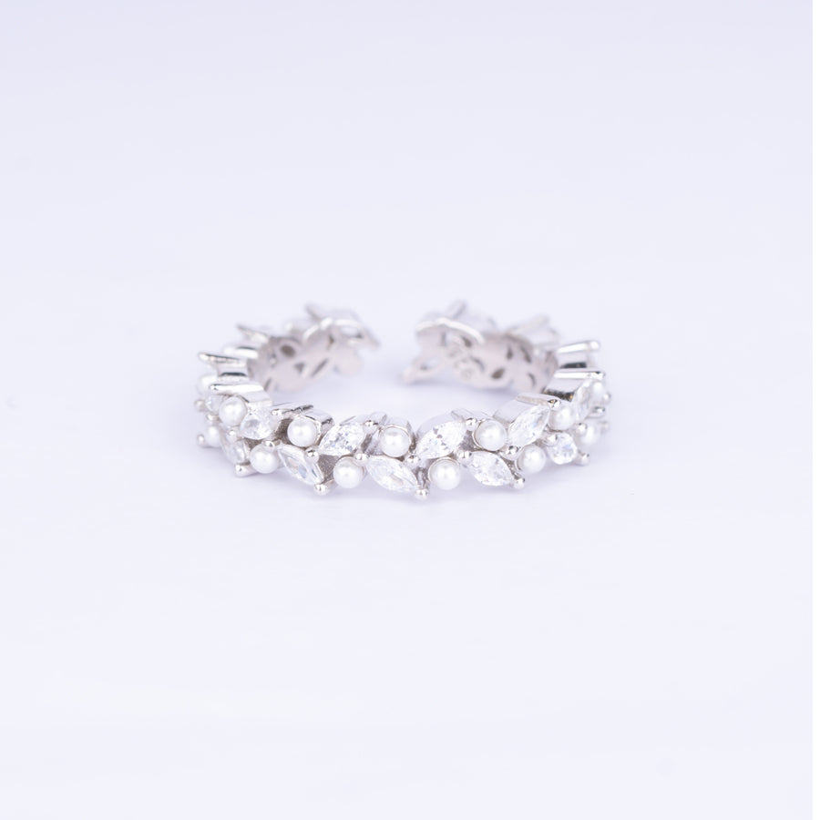 925 Silver Crown Ring