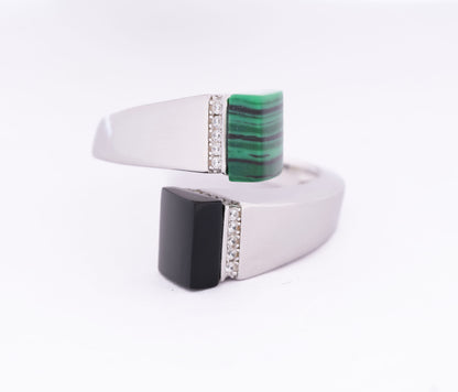Bold Malachite Ring