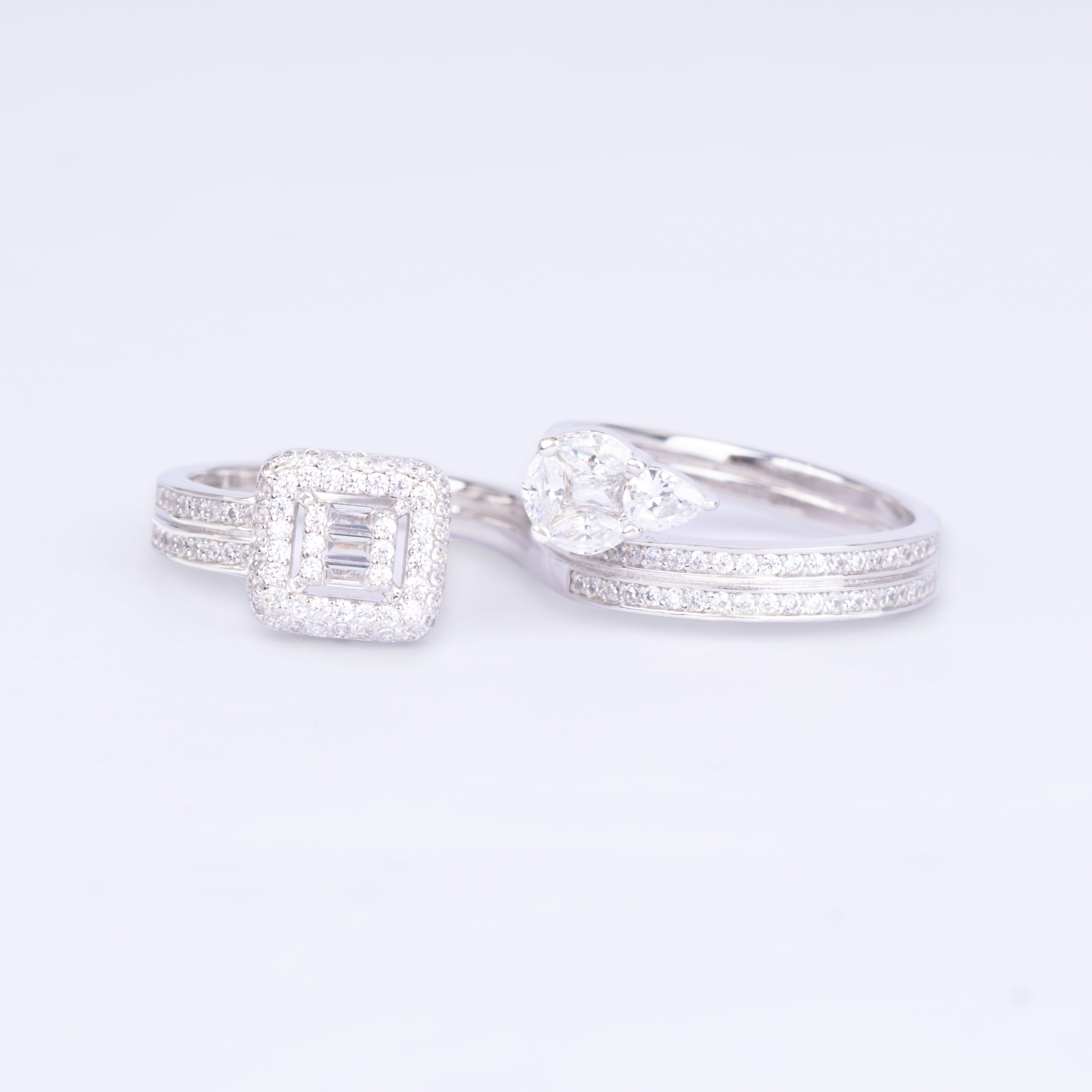 Pear-Shaped Stone Ring