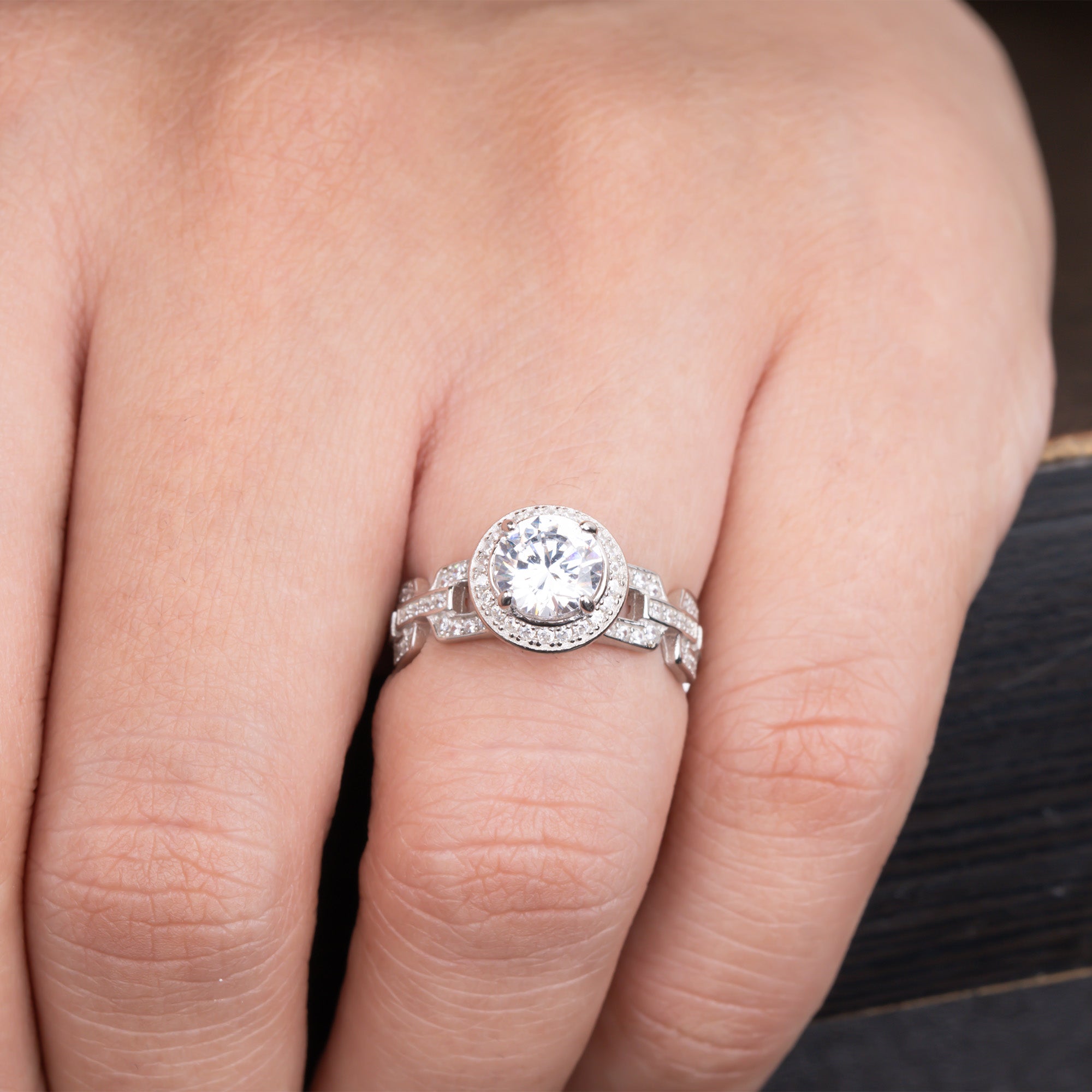 Eternal Glow Sparkle Ring