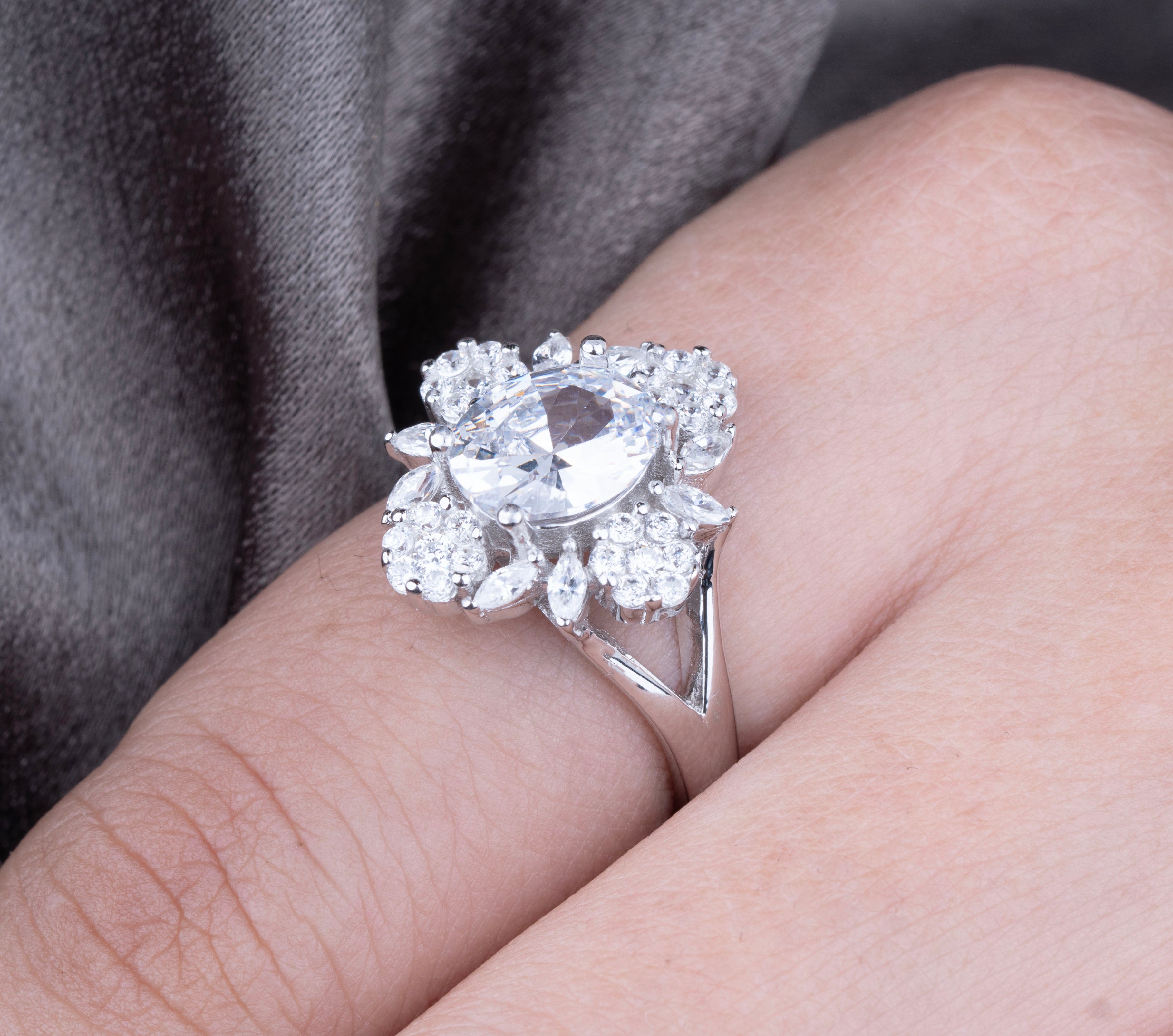 Sparkle Statement Ring