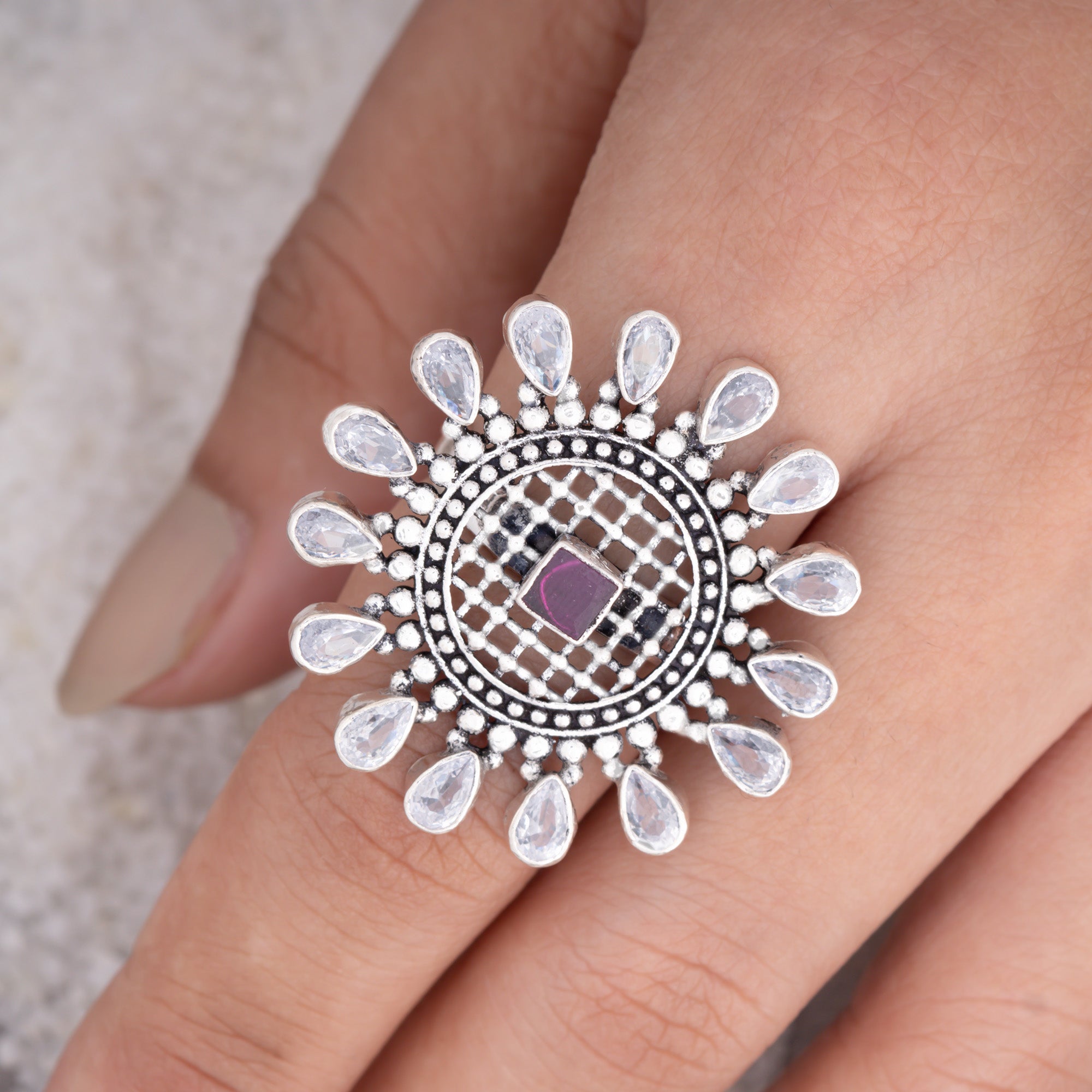 Sunburst Ring