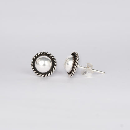 Dome Stud Earrings