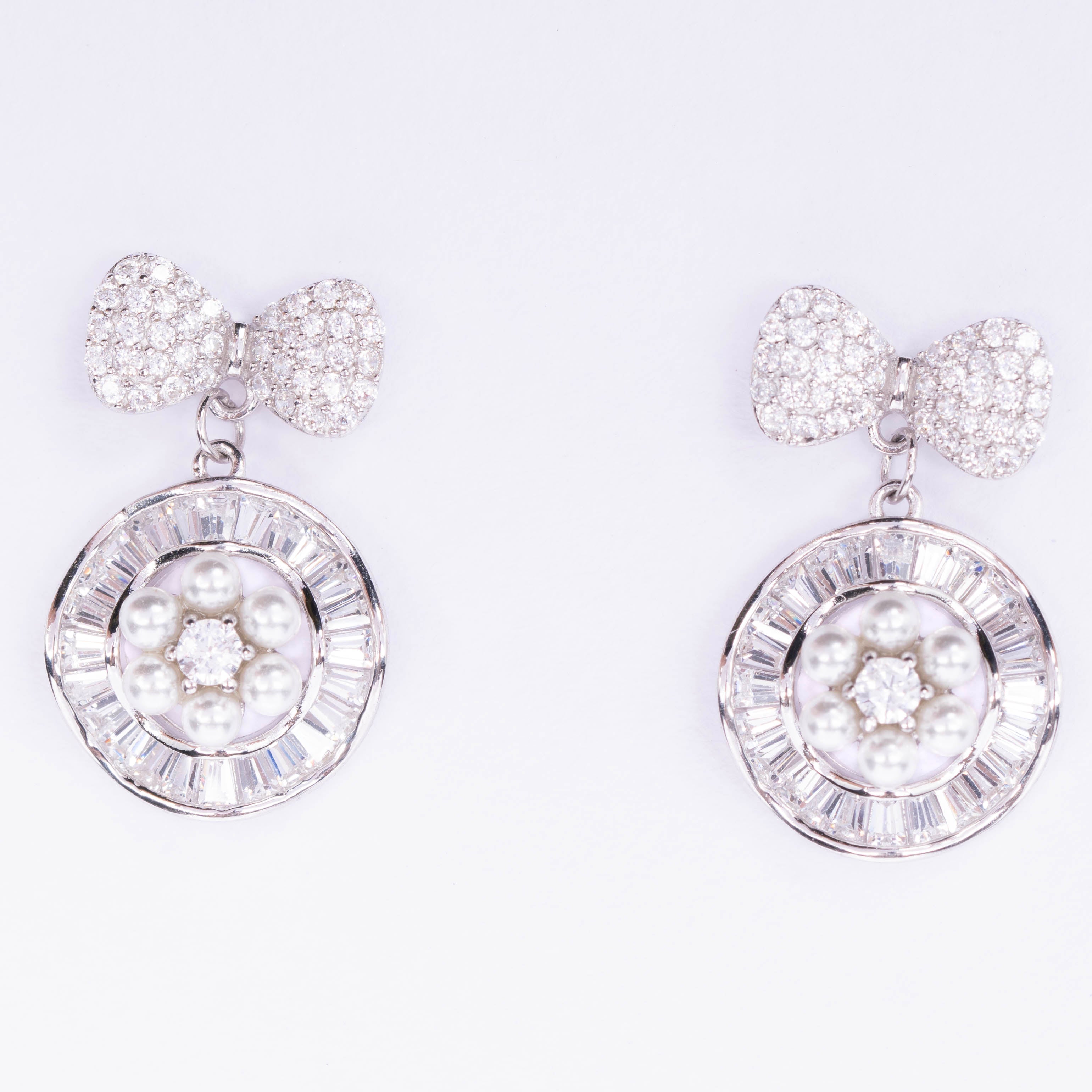 Bowtique Elegance Drop Earrings
