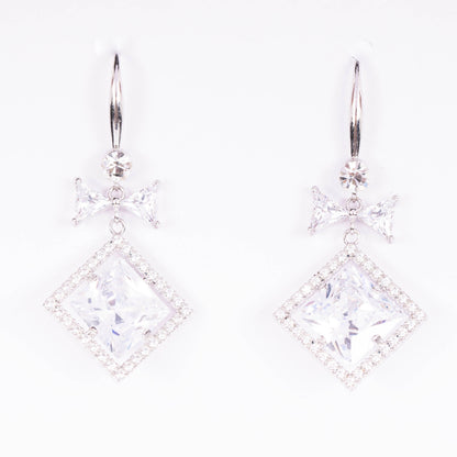 Twilight Bow Drop Earrings