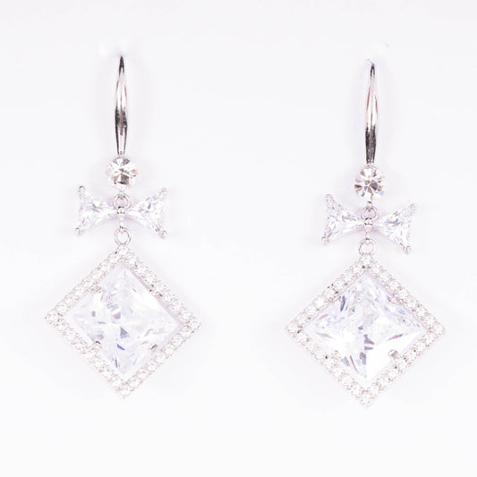 Twilight Bow Drop Earrings